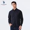 U.S. Polo Assn. Men's Long-Sleeve Striped Cotton Blend Shirt