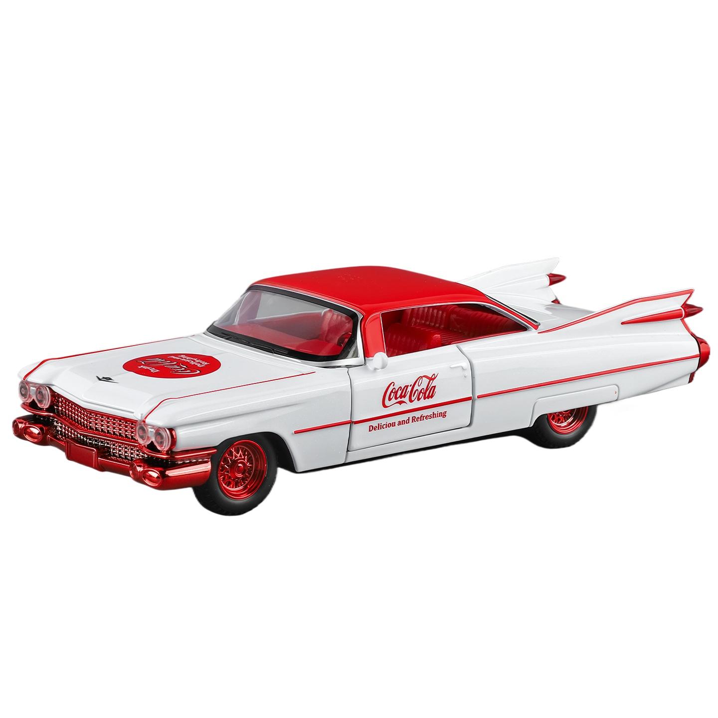 

Модель 1/32 1961 года Cadillac Series 62 Кабриолет Металлическая Модель Автомобиля Звук Свет Детская Металлическая Игрушечная Машинка Миниатюрная Voiture белый