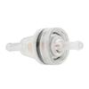 6mm Inline Fuel Filter Transparent Universal ABS Heat Resistant Durable Motorcycle Part