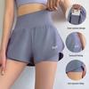 Women's Quick-Dry Yoga Pants with Built-In Shorts - Anti-Exposure, Summer Fitness, Running Training, 3/4 Length