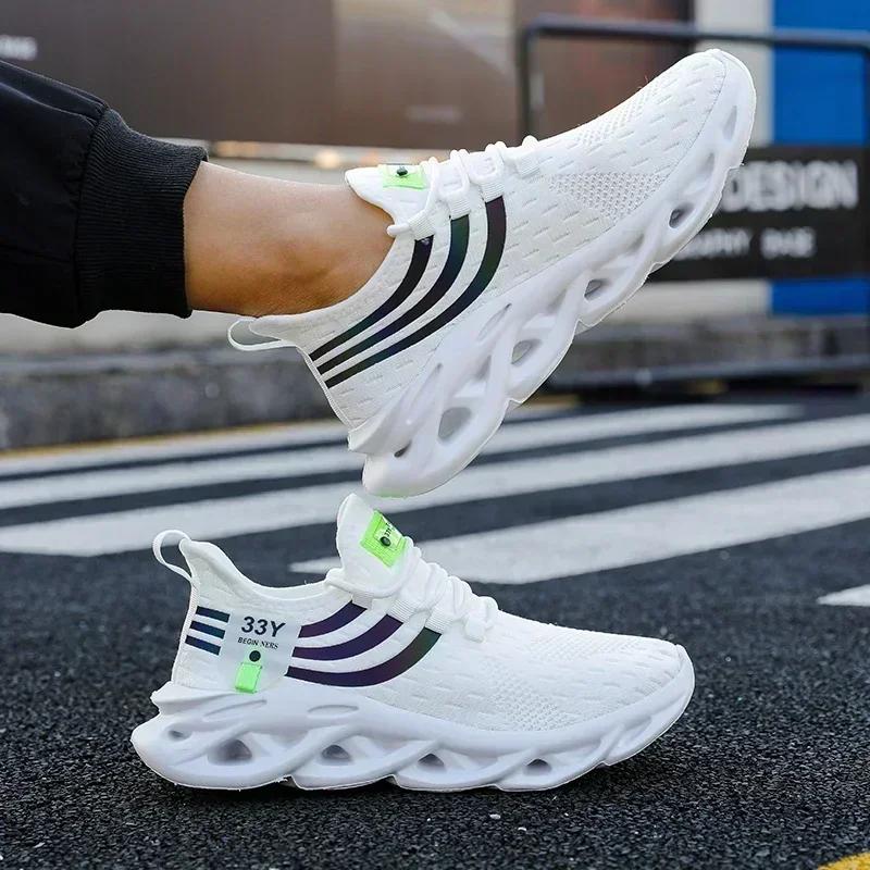 Men's Casual Sports Shoes Breathable Lightweight Outdoor Sports Shoes Jogging Tennis Fashionable Walking Men's Shoes Trainer Men