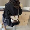 1Pc  Popular Bucket Bag Women's Messenger Bag Korean Niche Versatile Retro Canvas Handbag Messenger Bag