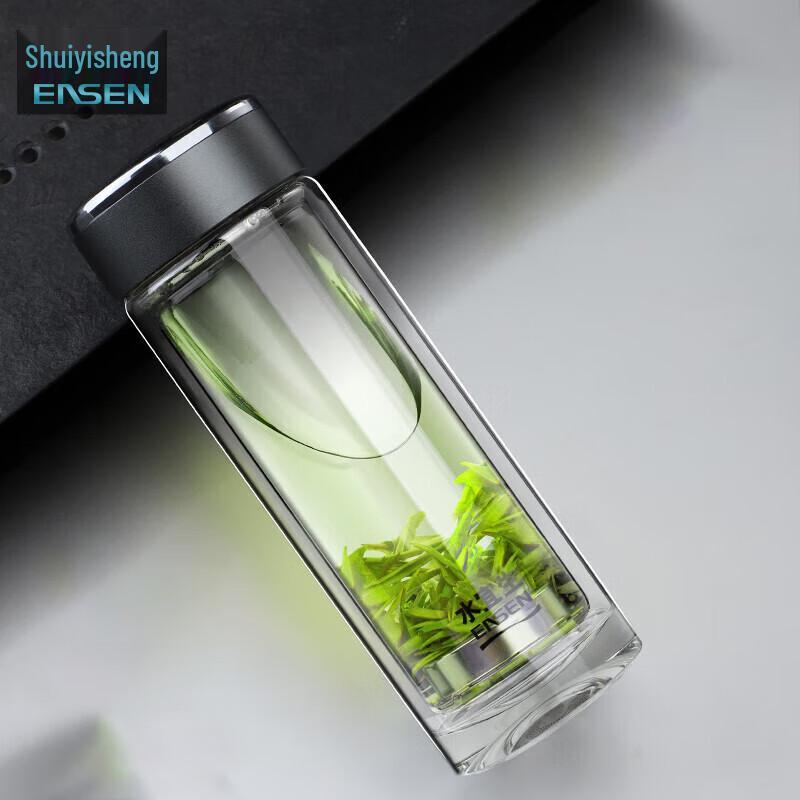 Shuiyisheng Double Wall Glass Tea Infuser Bottle