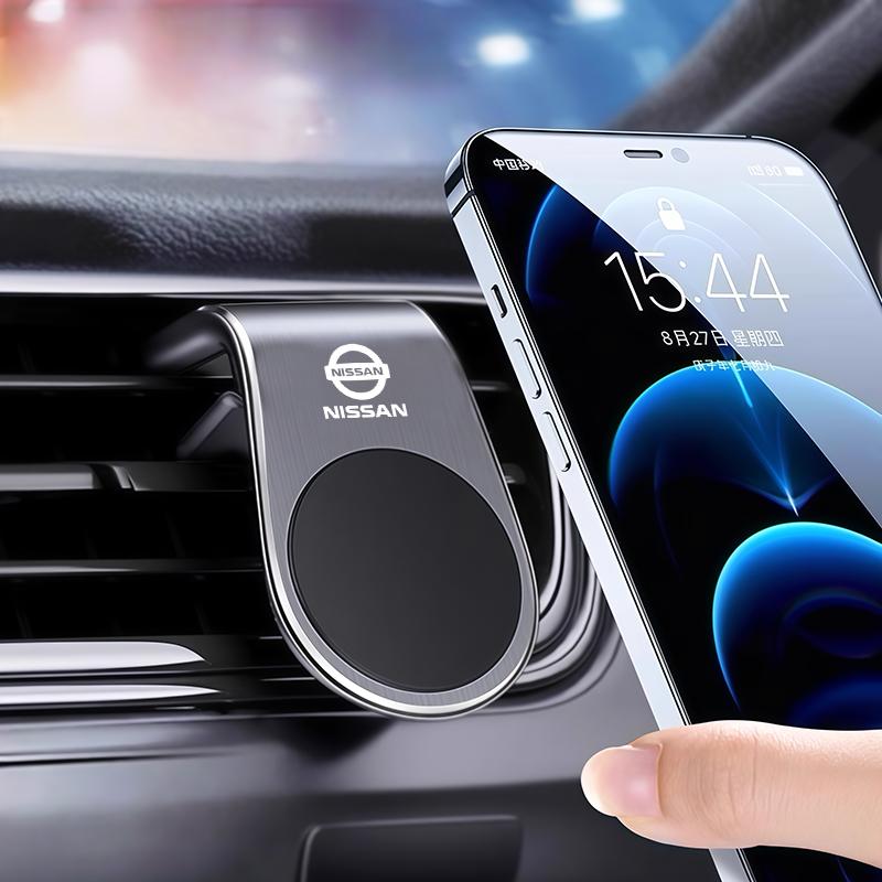 Magnetic Car Phone Holder Air Vent Clip For Nissan Sylphy N7 Teana Qashqai Note Navara Juke Patrol Auto Navigation Fixed Bracket