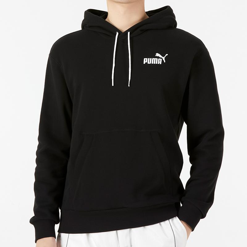 Puma Sweatshirts Men's Black Hooded Moderate Regular 849585-01