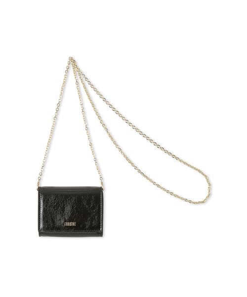 

Shoulder Business Card Holder RWGG251519 BLK [FurFur]