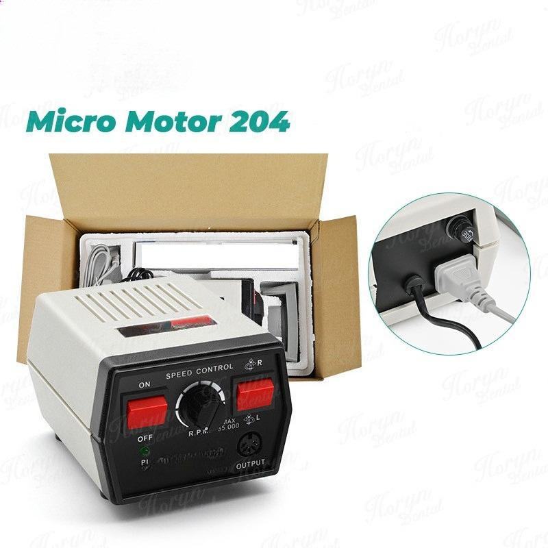 65W Portable Micromotor Dental Polishing Machine Lab Equipment Dentist Nail Drills Tools Dental Micro Motor
