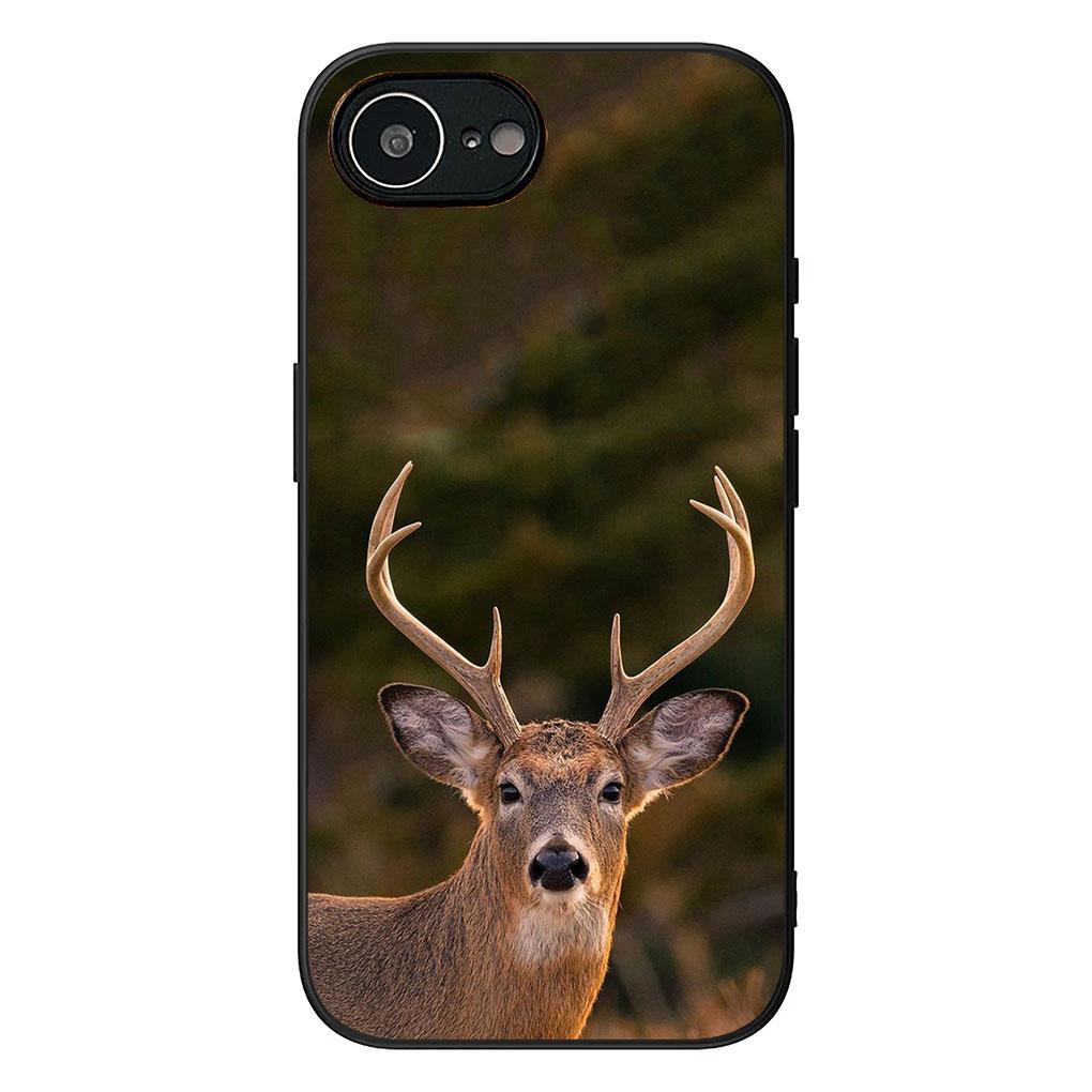 Soft Cover for Apple iPhone 17 16 14 15 Pro Max Plus 15+ 16E XR ProMax Air 16+ Coque Phone Case Deer Wild Hunting Buck