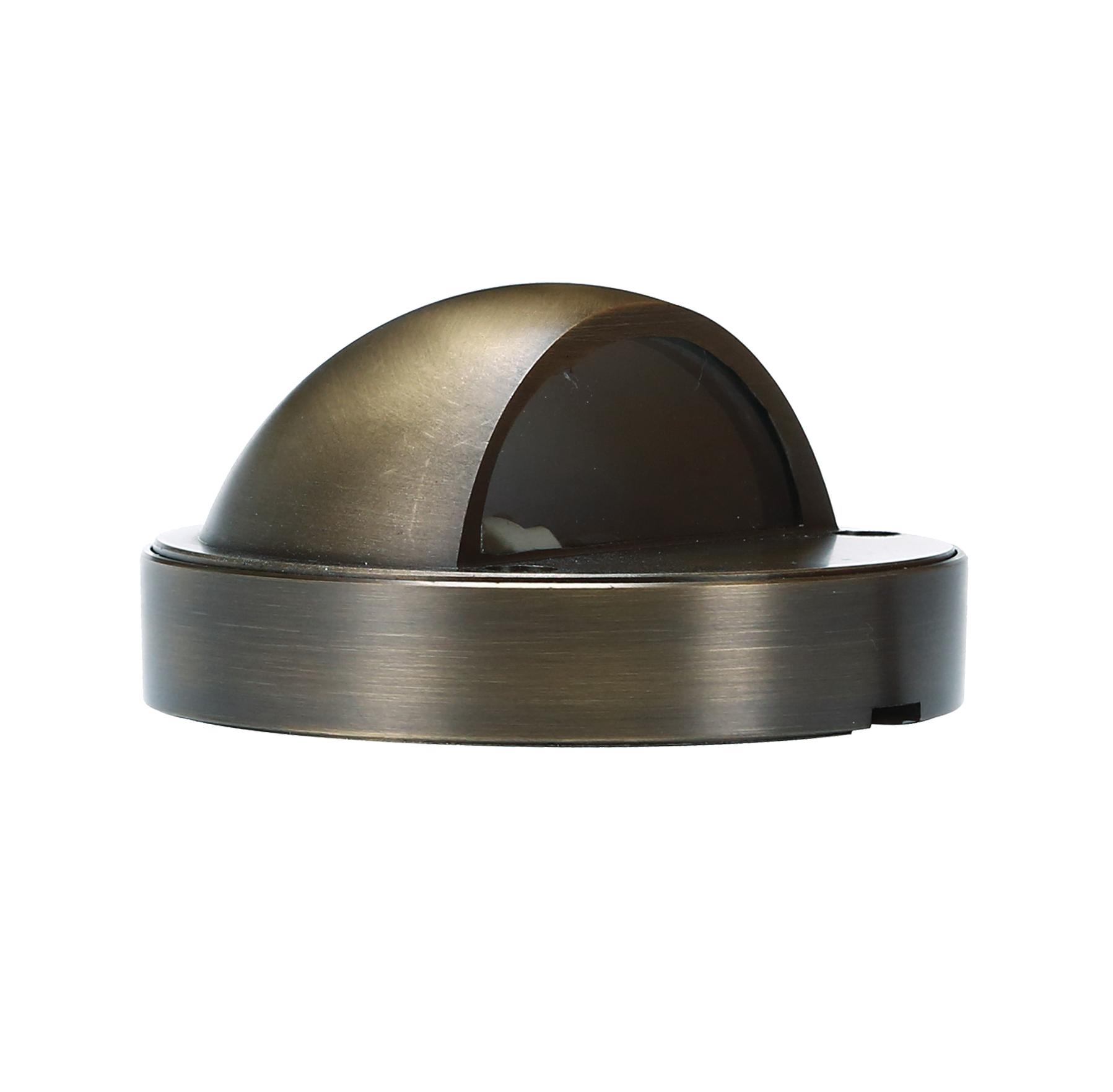 Brass LED Deck Light IP65 Rated ETL Certified 12V AC/DC for Garden Use Limited Lifetime Warranty 0 бронзовый