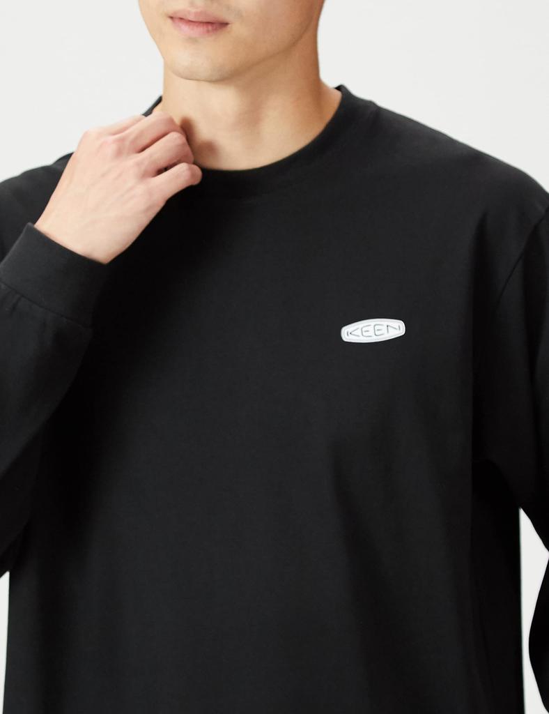 Keen OC/RP LOGO LS TEE BLACK/WHITE L