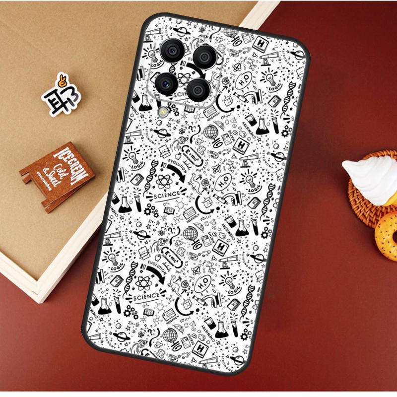 Vintage Chemistry Laboratory Case For Samsung Galaxy M16 M36 M56 M06 M52 M32 M12 M54 M34 M14 M35 M55 M15 M11 M31 M13 M53