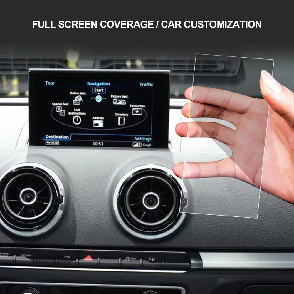 For Peugeot 3008 5008 3008GT 4008 2017 2018 2019 Protective Film Car GPS Navigation Tempered Glass Screen Protector R7