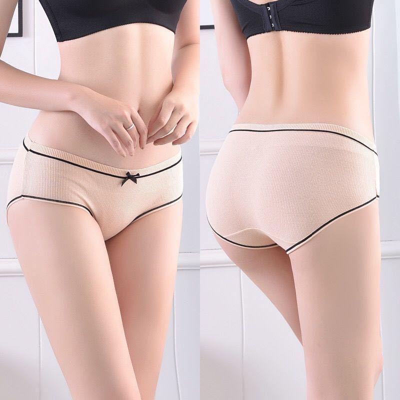 Japanese-Style Mid-Waist Women's Panties – Comfortable, Cute, Plus-Size Options for Teens