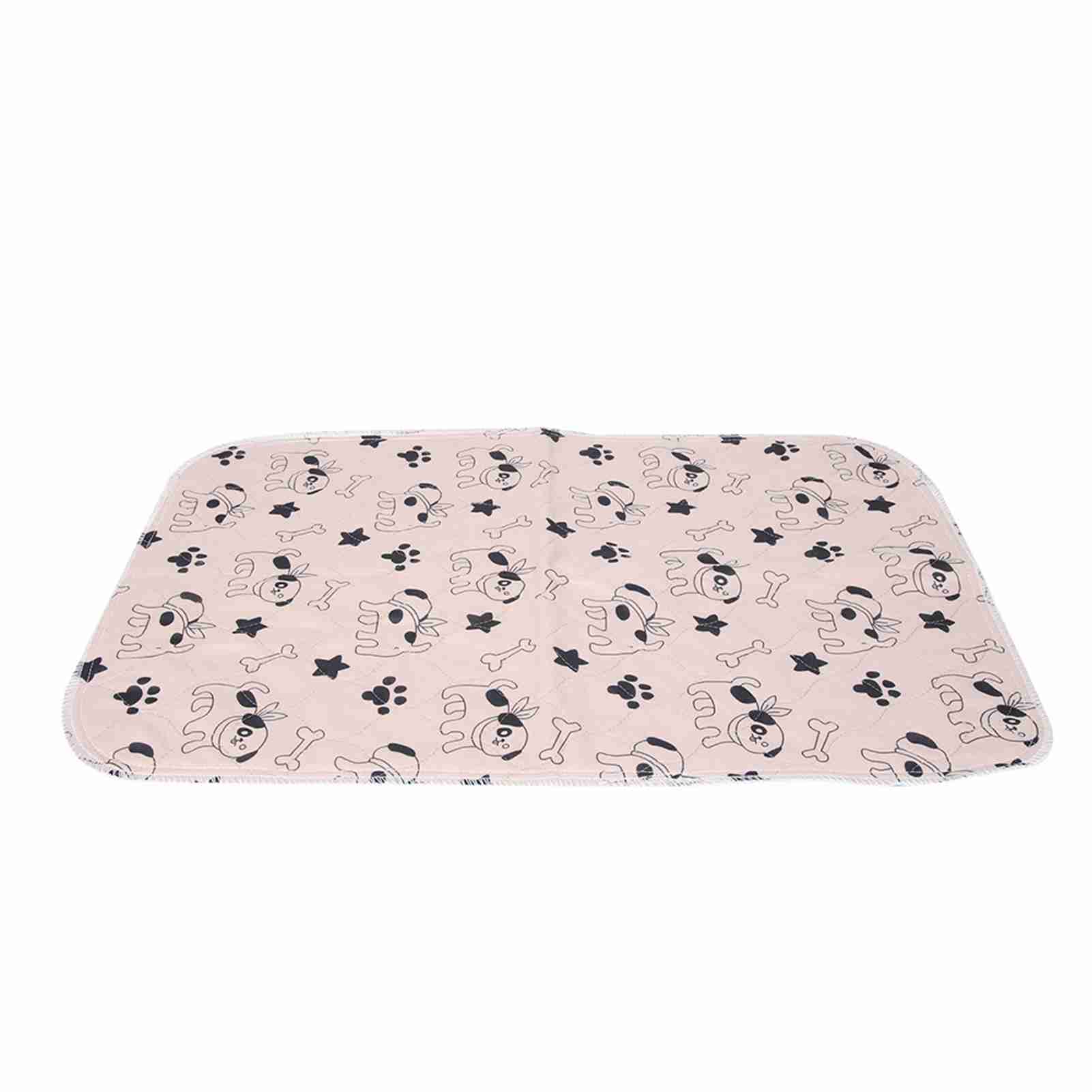 

3 Sizes Reusable Waterproof Puppy Dog Cat Pee Bed Pad Carpet Urine Pet Trainging Mat Type 1