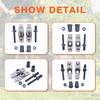 Valve Push Rod Set Guide Plate&Rocker Arms For Honda 13HP GX390 11HP GX340 188F, Valve Push Rod, Push Rod Guide Plate, Rocker Arm, Rocker Arm Pivot,