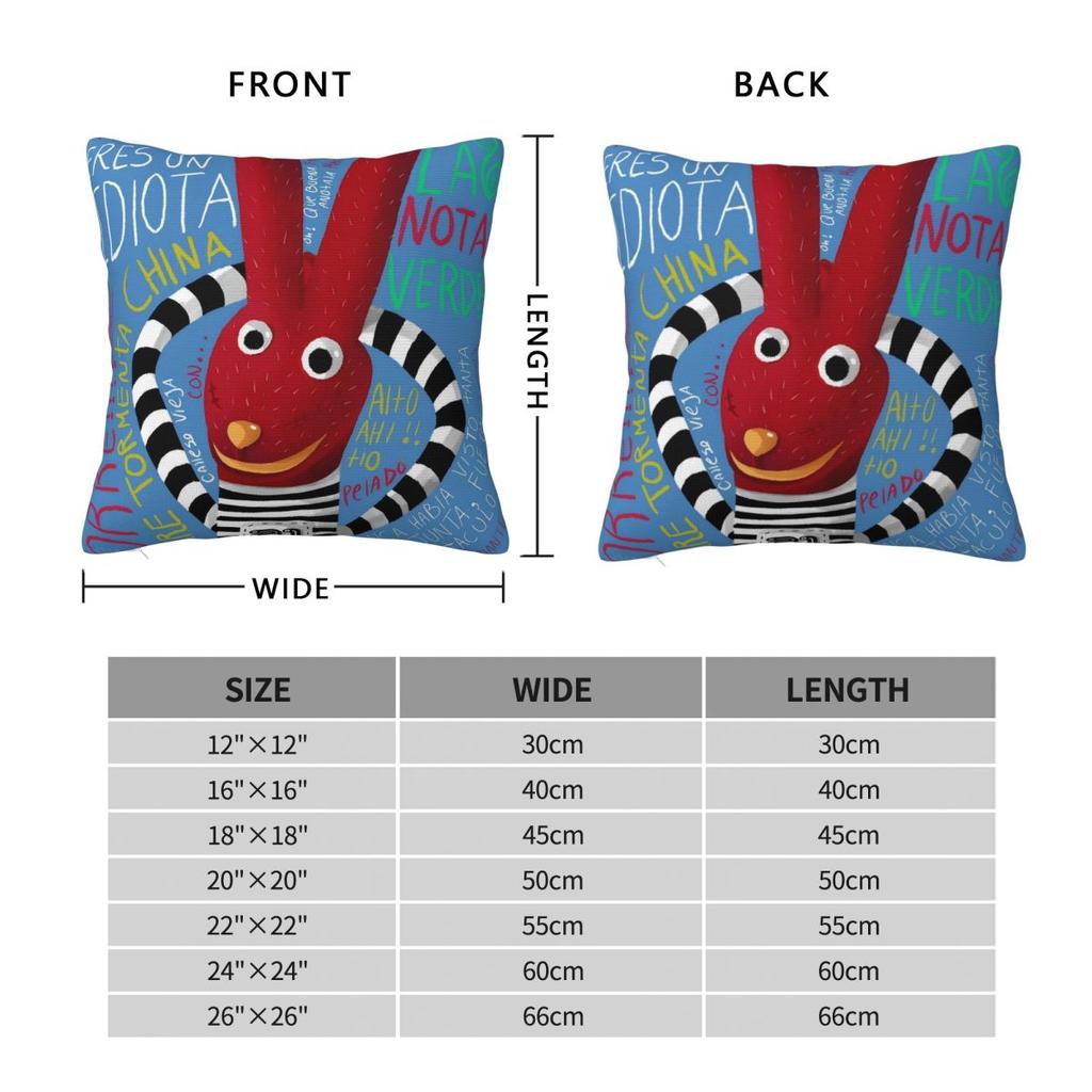 31 Minutos Pillow Cases 31 Minutes Chilean Comedy Cushion Cover Vintage Zipper Decor Pillowcover For Home 40X40Cm