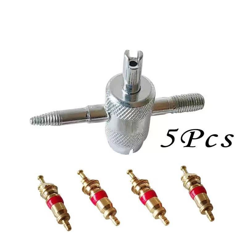 Multipurpose Car Tire Valve Core Tool Set