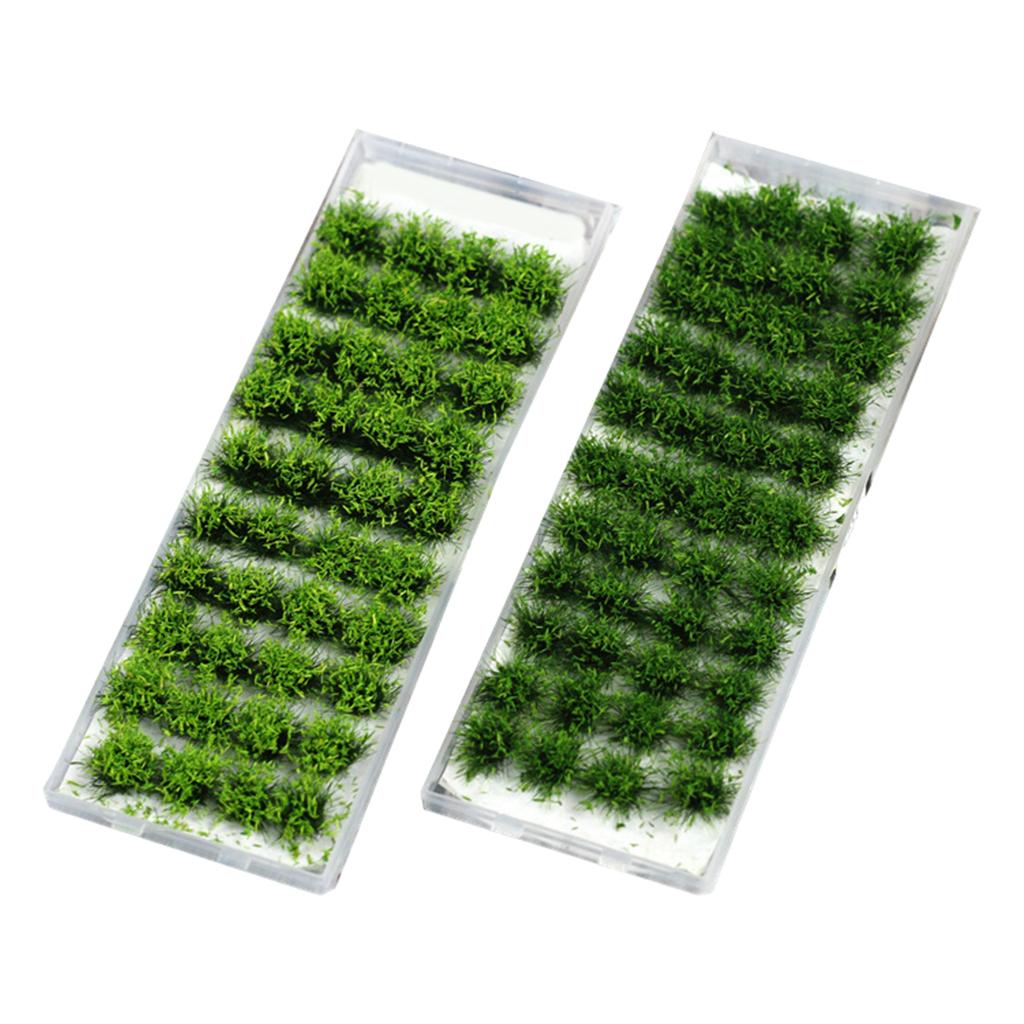 40 Grass Cluster Vegetation Groups Tufts, Scenery for DIY Architecture Building Garden