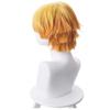 Demon Slayer: Kimetsu no Yaiba Kanao Tsuyuri Cosplay Yellow Wig Gradient Orange Short Hair with Flipped Ends