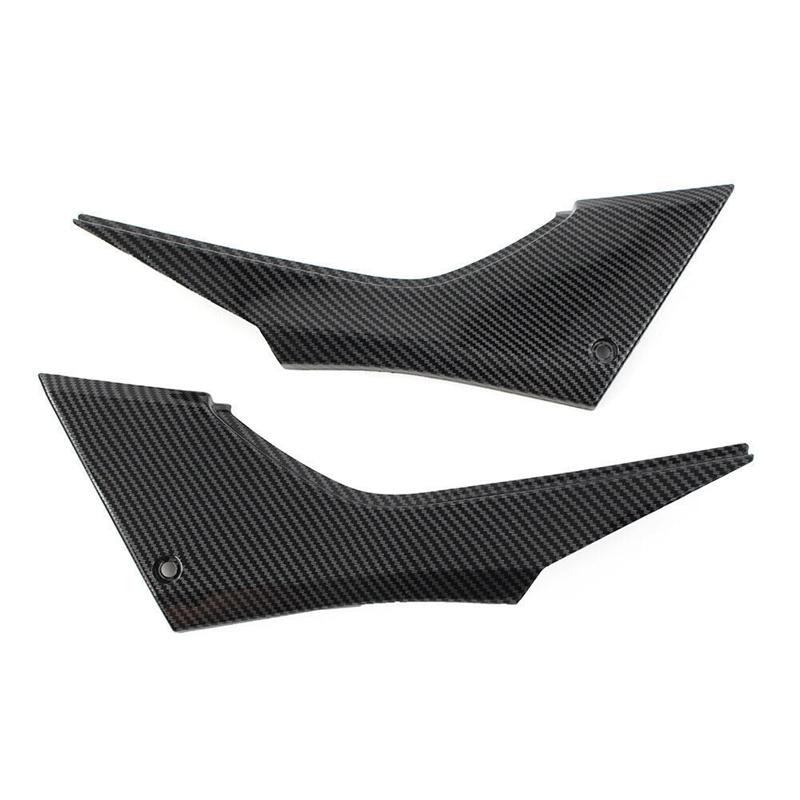 Carbon Fiber Pattern Motorcycle Side Seat Fairing Cowl Panel For Kawasaki Ninja 300 EX300 2013-2017 Spare Parts Accessories-A87Q