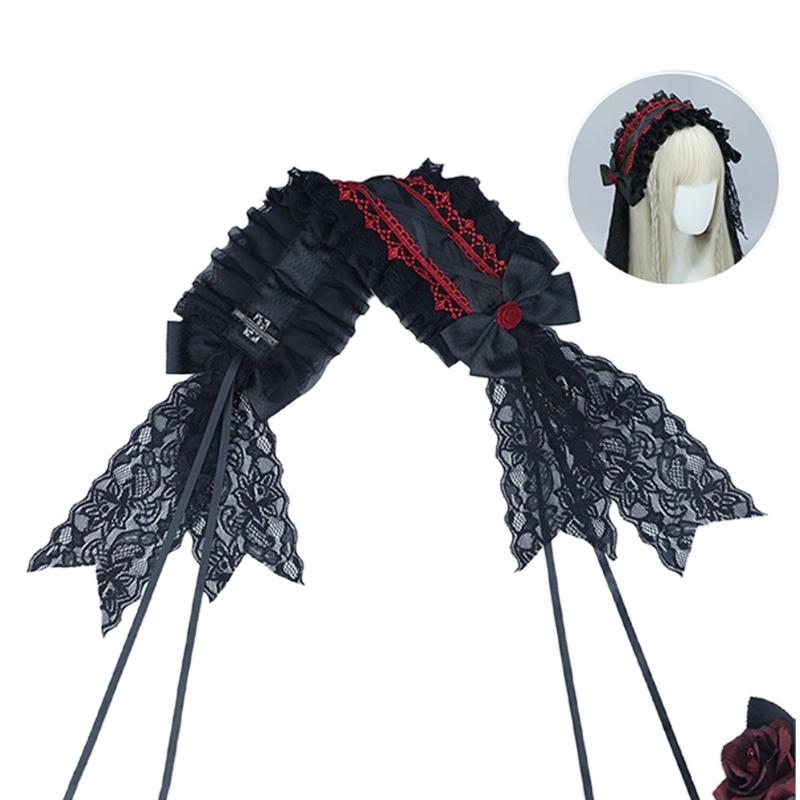 Bows Hairbands Adorkable Photo Props Halloween Anime Headbands Party Headpiece Fun Headbands for Music Festivals