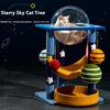 Space capsule cat climbing frame cat nest integrated cat small apartment sisal cat shelf cat scratching column tree does not occupy cat toys