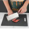 Three piece set of double-sided classification rolling surface and panel, cut fruit antibacterial imitation marble cutting board