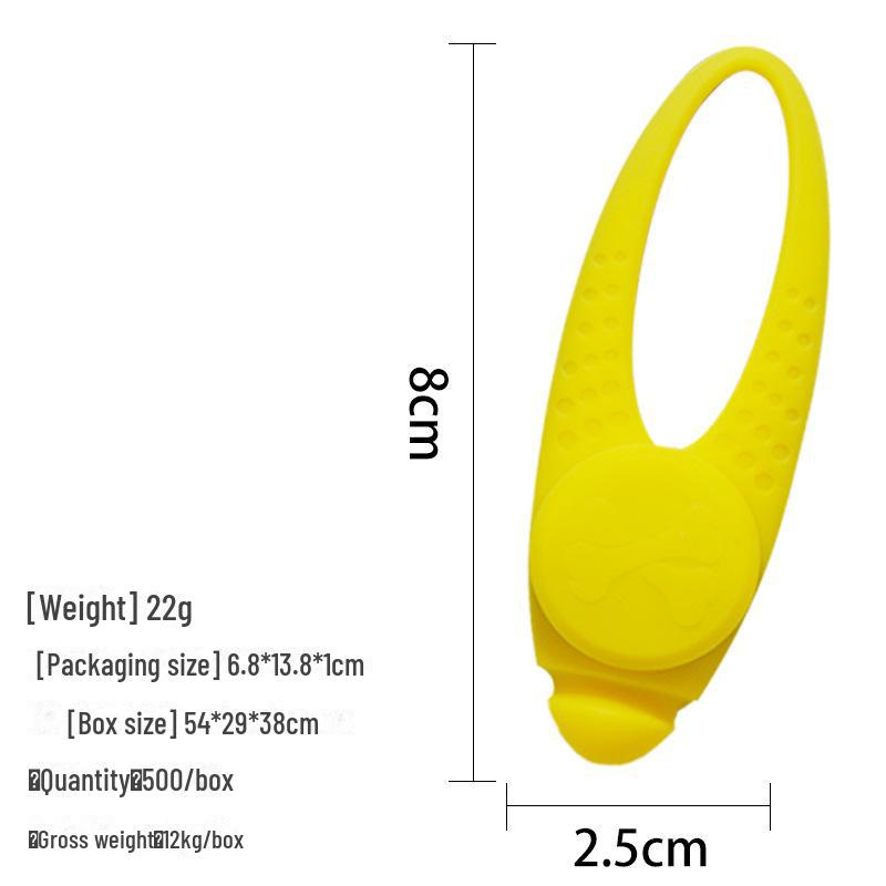 

Светодиодный силиконовый ошейник для собак с подсветкой Universal Size