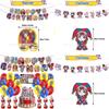 Digital Circus Theme Birthday Party Decor The Amazing Digital Circus Balloons Flags And Props