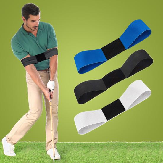 Arm Belt Exquisite Folding High Elasticity Golf Swing Arm Band for Practice