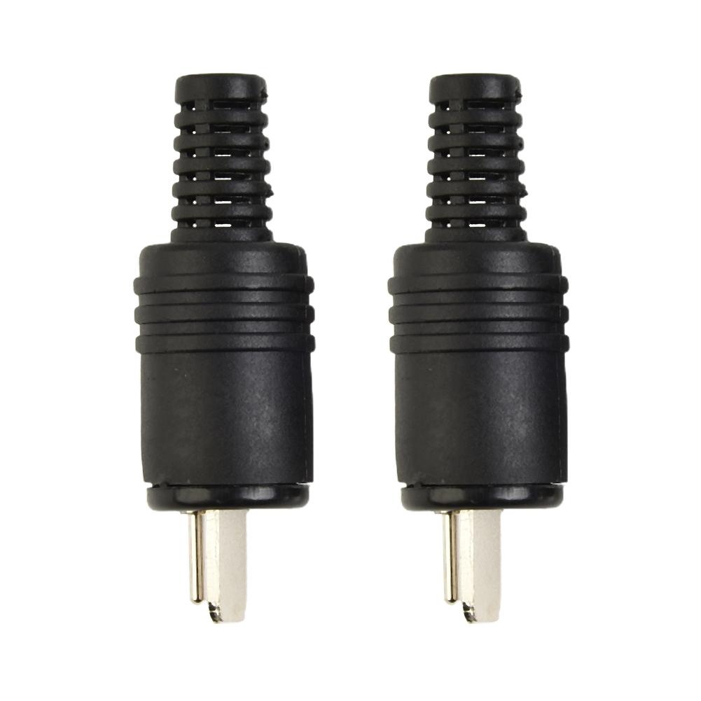 Audio Connector 2 Pin DIN Speaker Cable with Screw Connections Offering and Stable Contact for HiFi Speaker Systems
