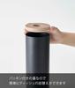 Yamazaki Jitsugyo Bottle Type Tissue Case L Brown Approx. W9.2 X D9.2 X H23.8cm RIN Effectively Utilize Space Vertical Tissue Bottle 5981