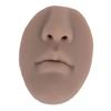 5D Silicone Nose Mouth Model Soft Simulating   Lip Piercing Practice Model for Jewelry Display Teaching