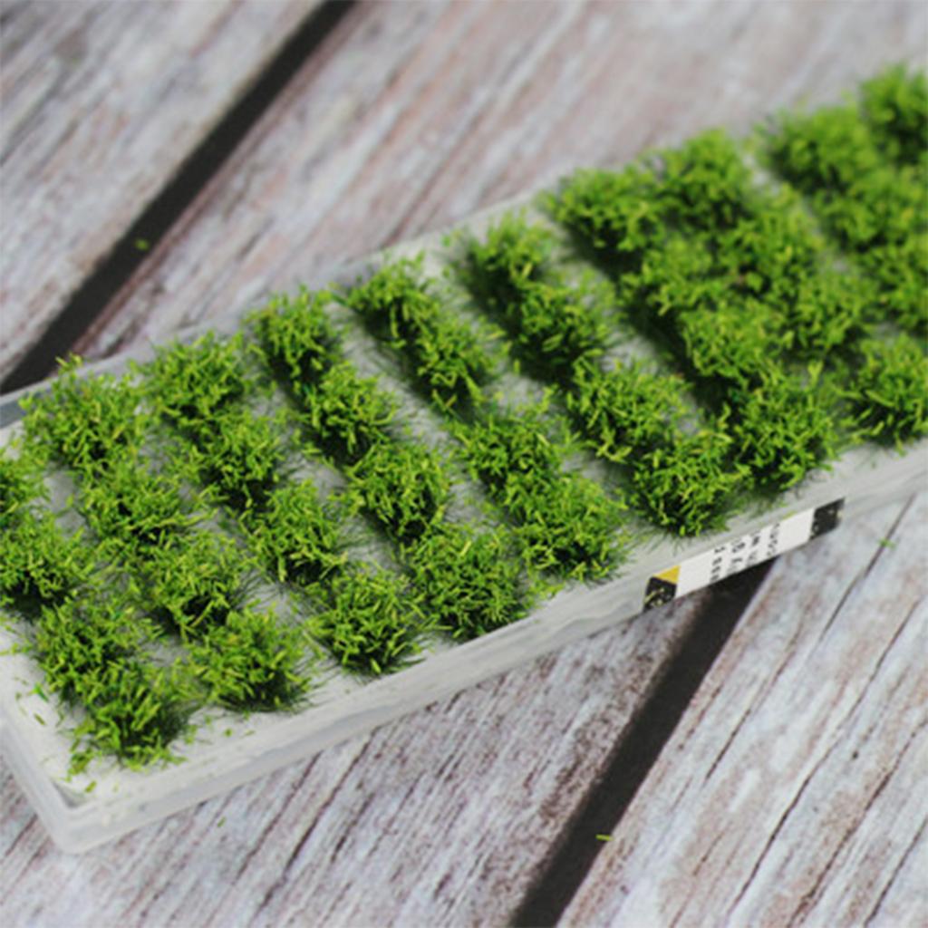 40 Grass Cluster Vegetation Groups Tufts, Scenery for DIY Architecture Building Garden