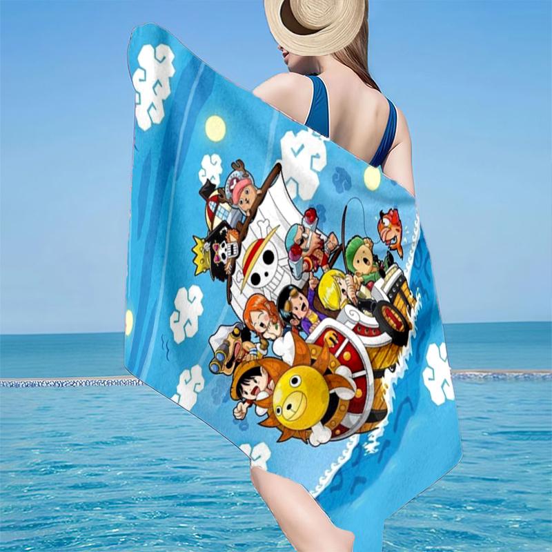 Adventure On The High Seas Pirate Beach Towel, Super Soft Microfiber, Gift for Her/Him, Birthday, for Pool, Beach, Travel, Home Decor Fan Gifts