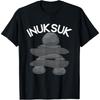 Inukshuk Steinstatue Totem Skulptur Inuksuk T-Shirt