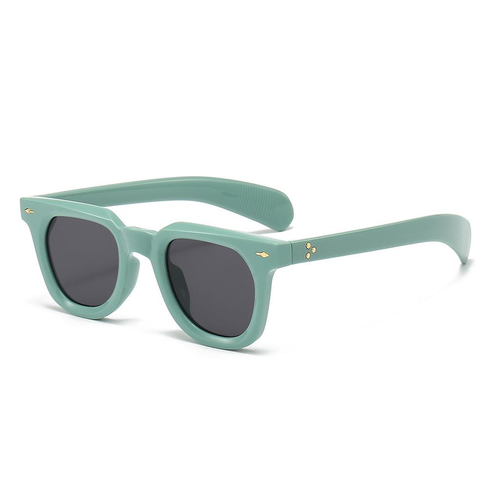 Quadratische Retro-Sonnenbrille für Damen, Unisex-Outdoor-Sonnenbrille, luxuriöse polarisierte Sonnenbrille, modische quadratische Herren-Sonnenbrille, Retro-Sonnenbrille