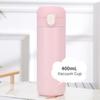 400 ml Vakuumbecher-Thermosflasche, Thermo-Wasserflasche, tragbar, auslaufsicher, Edelstahl-Wasser