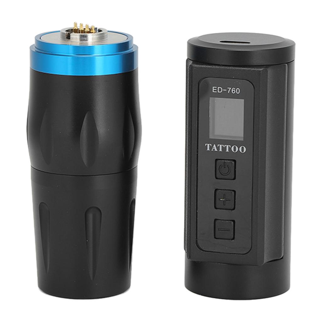 Cordless Tattoo Pen Machine Aluminum Alloy Frame Digital Display High Speed Tattoo Machine