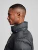 Winterjacke GANT Steppjacke Label-Patch schwarz