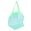 Mesh Beach Bag Multipurpose Large Capacity Foldable Beach Toy Bag for Beach Pool Outdoor Travel Gym
