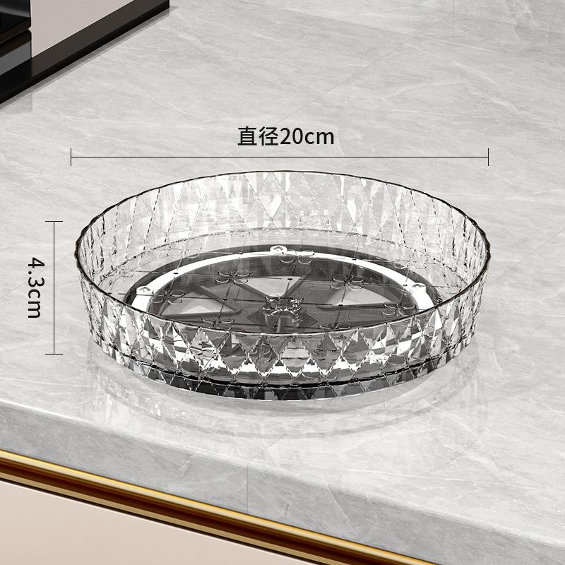 Rotating Cosmetic Storage Box with Multiple Functions - Home Seasoning and Condiment Storage Rack - Kitchen Storage Stand