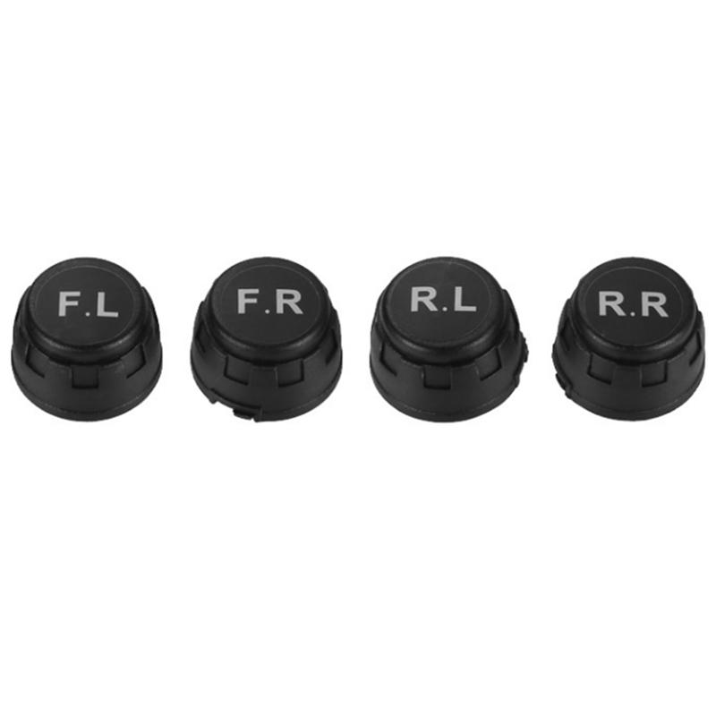 Car External Tire Pressure Sensors Solar Power TPMS Tire Pressure Monitoring System Tire Pressure Alarm Digital Display