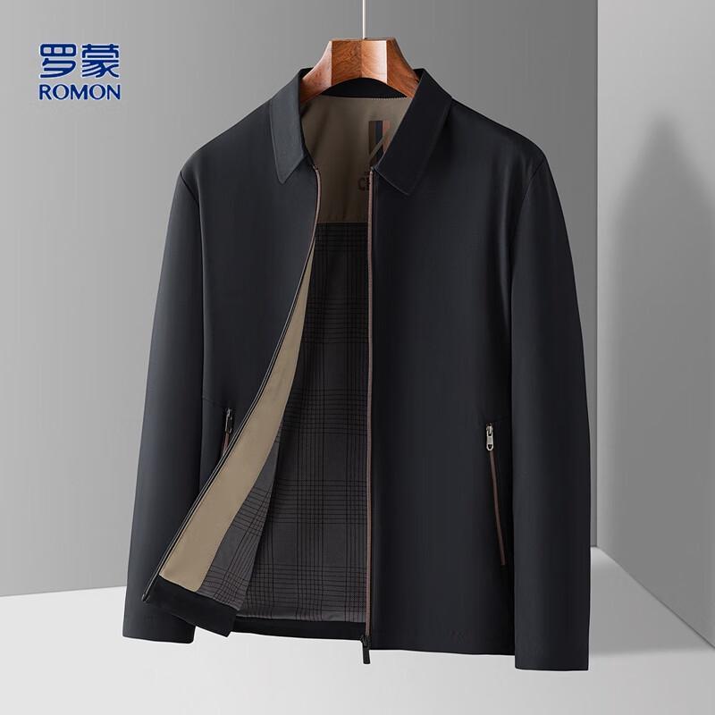 Romon Men s Business Casual Lapel Jacket XL
