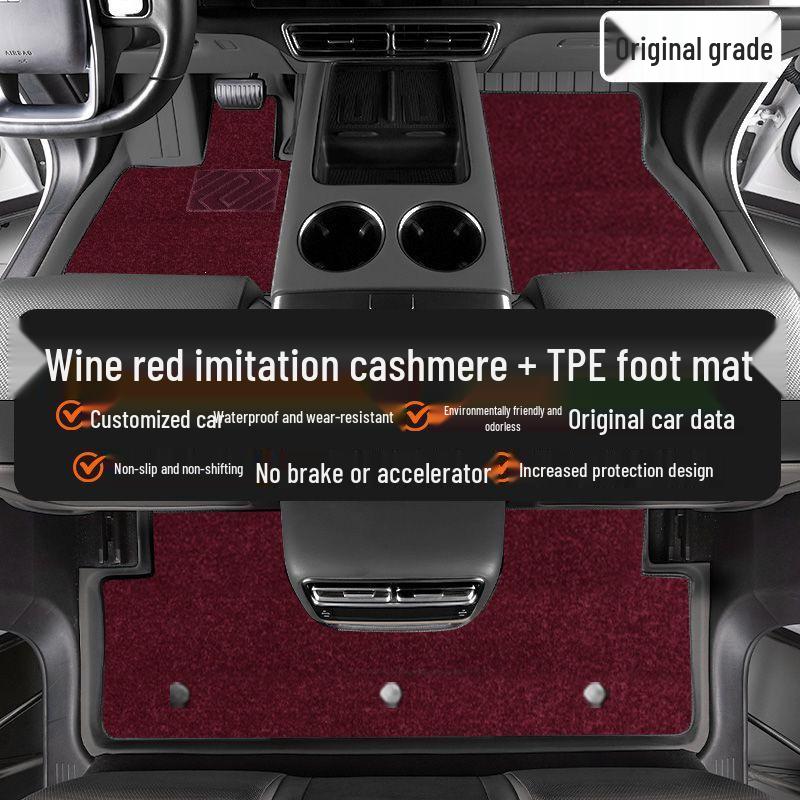 Li Auto L7 TPE Full Coverage Floor Mats - Updated Version for Car Interior Decoration