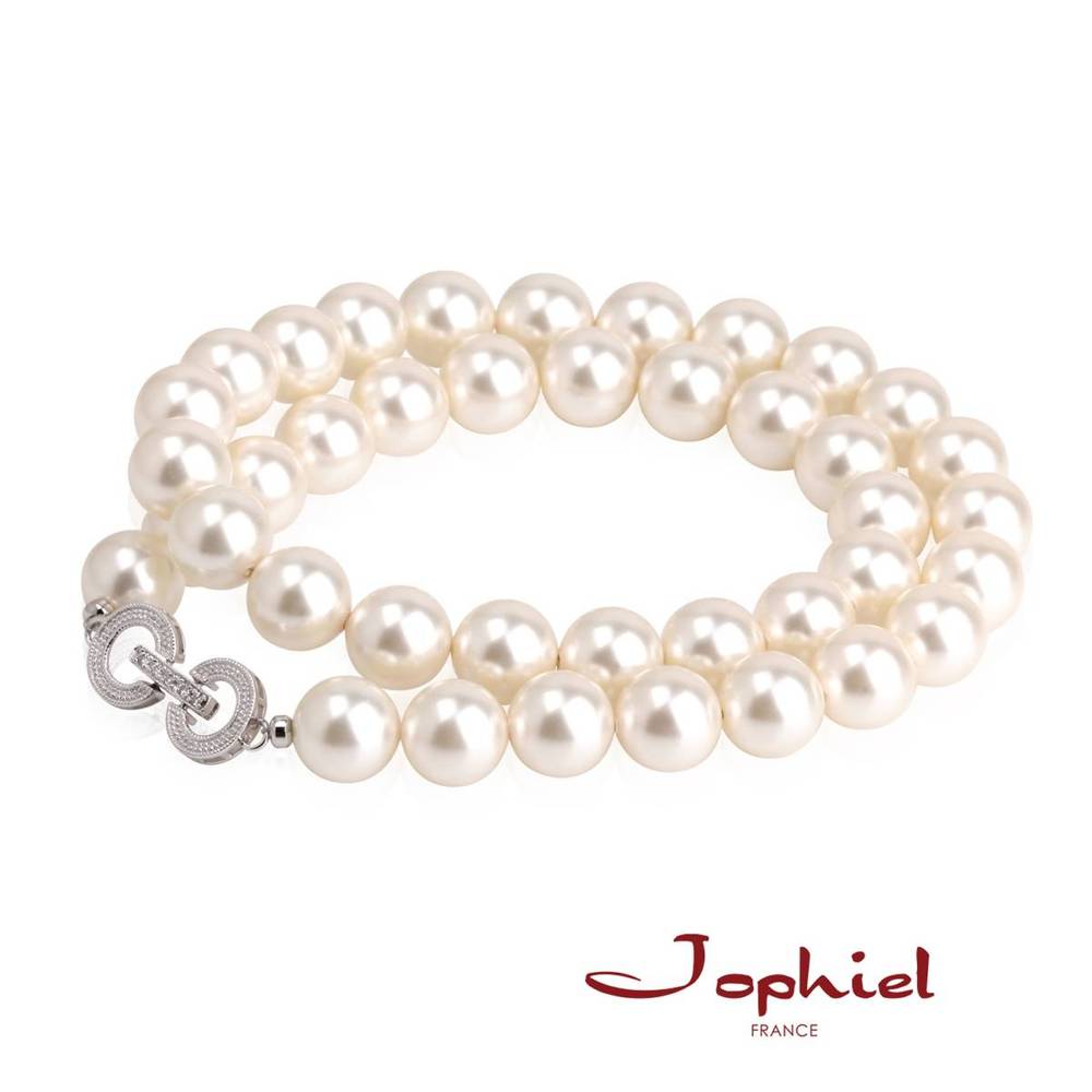 Pearl Bead Necklace 10mm Jsn507 (Nuclear Pearl)