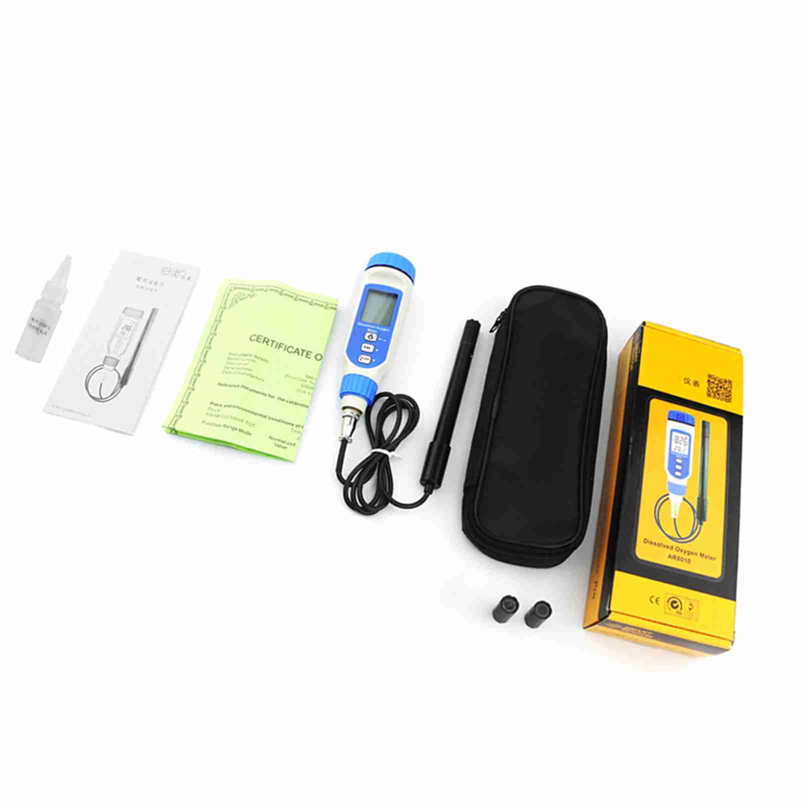 

Dissolved Oxygen Automatic Calibration NaIntelligent Portable Pen Type Aquarium Dissolved Oxygen Meter for Pool Aquaculture Fish Pond