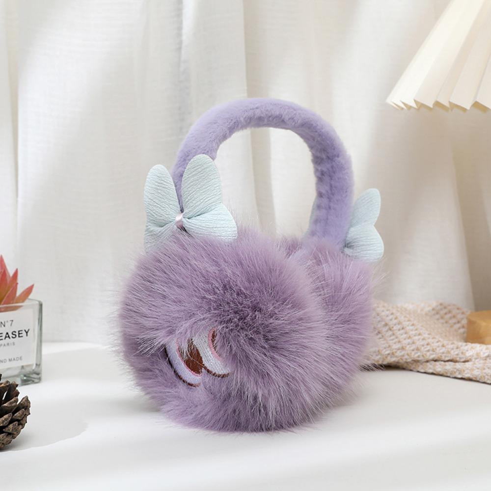 Thickened Foldable Earmuffs Cold Protection Faux Fur Ear-Muffs  For Women Men Outdoor