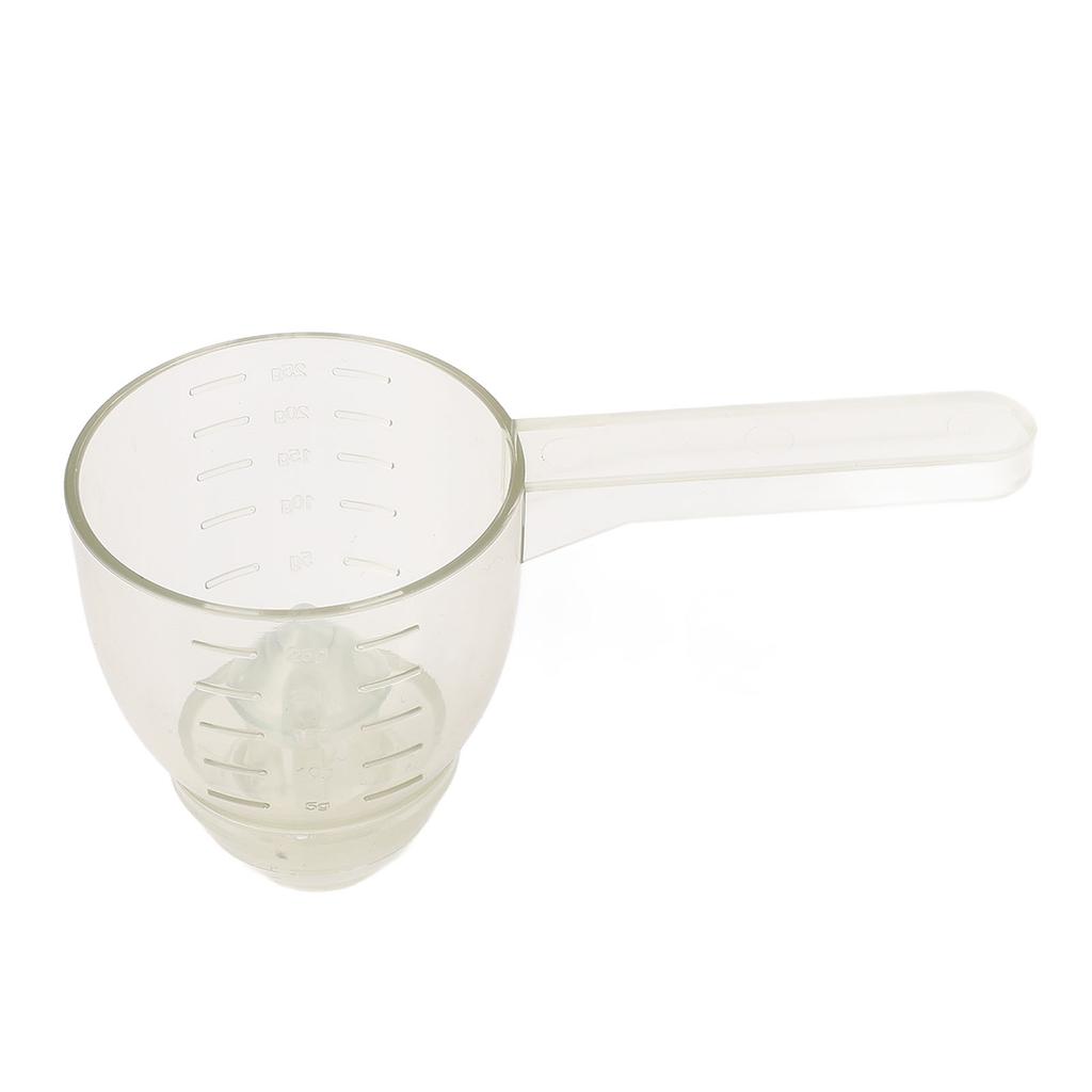 Measuring Scoop Funnel with Scale Spill Proof ABS Powder Measuring Spoon for Kitchen Tool