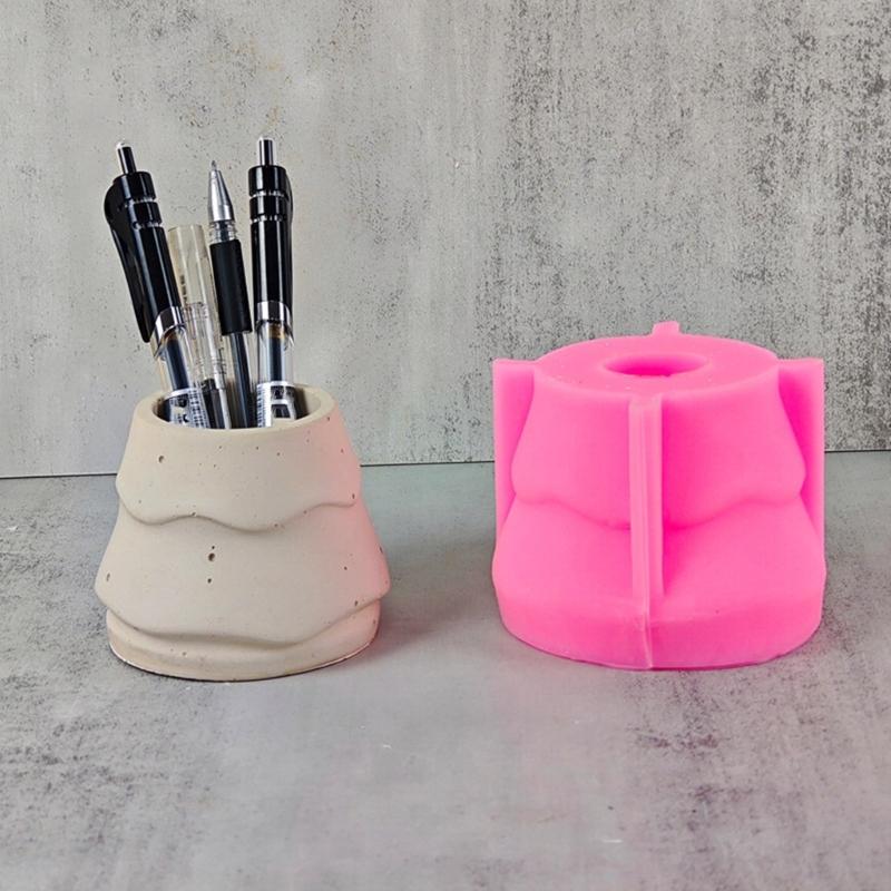 Resin Mold Casting Candlestick Delicate Silicone Mould for Planters Novelty Cup Silicone Mold Perfect for DIY Project